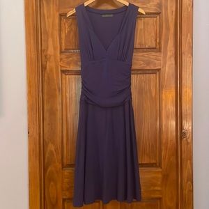 Velvet by Graham & Spencer Deep Purple Midi Dress
